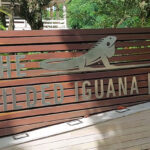 Gilded Iguana sign at nosara